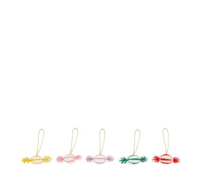 Hanger candy wool 7x3x3cm C/5