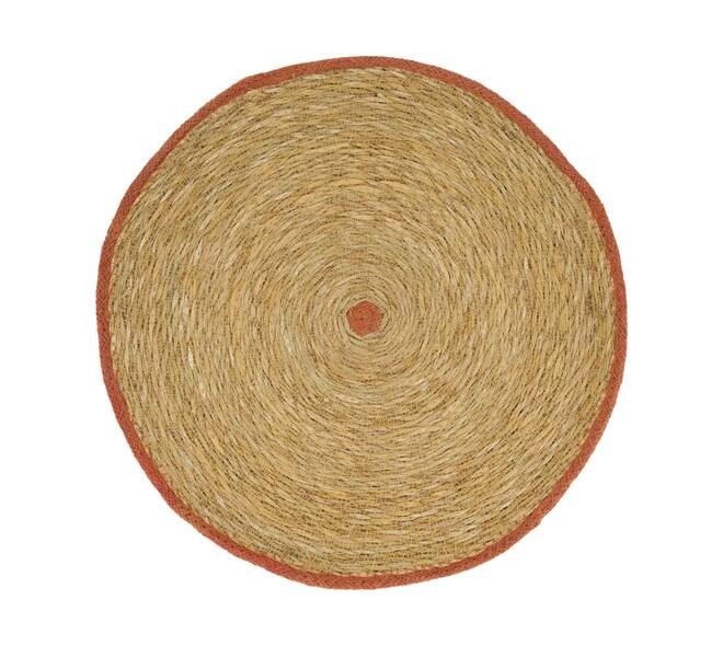 Placemat round seagrass 38x38x0.5cm