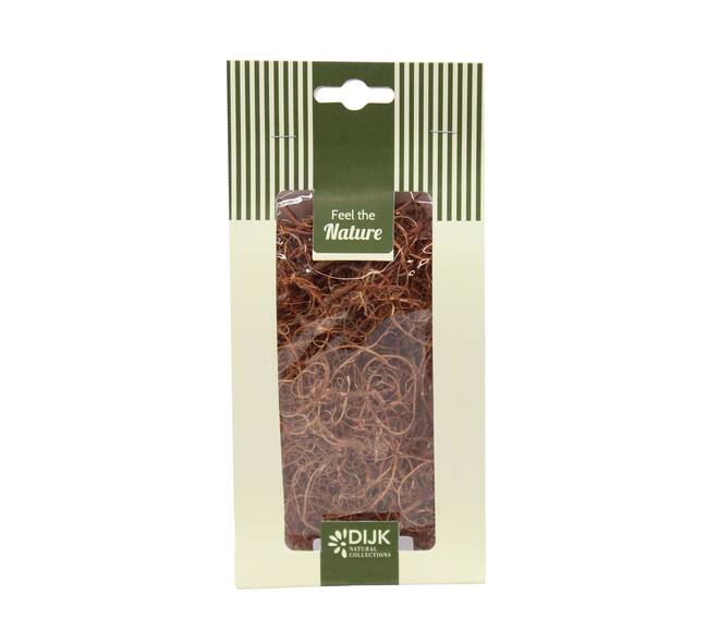 Moss curly nature 10x5x22cm 25gr
