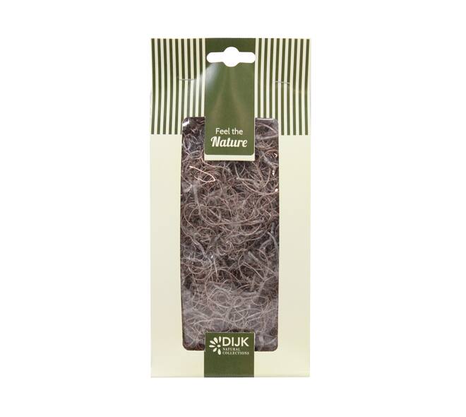 Moss curly nature 10x5x22cm 25gr