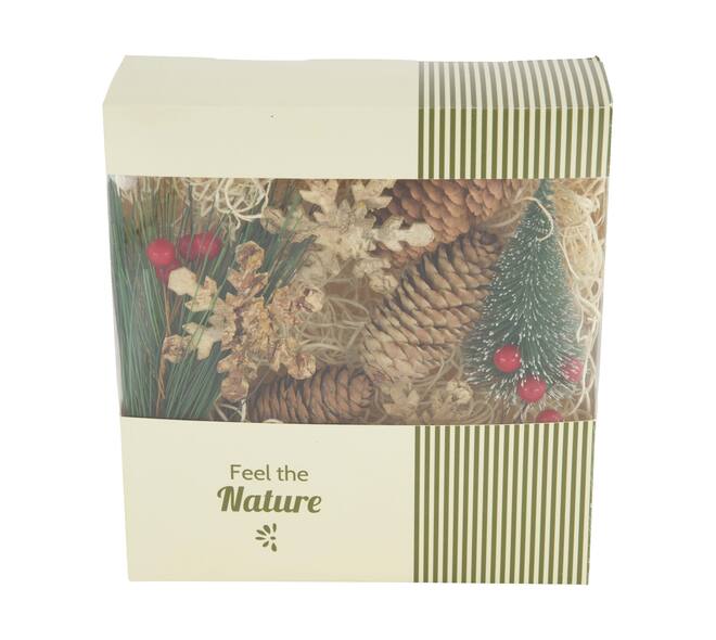 Box mixed nature 18x6x19cm