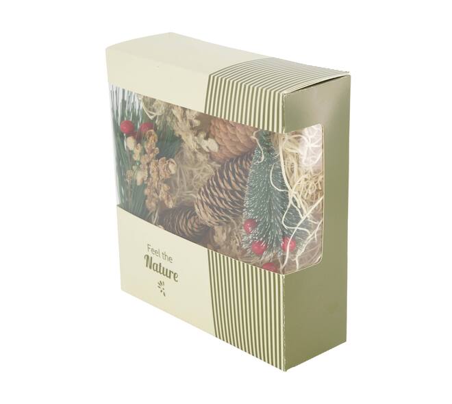 Box mixed nature 18x6x19cm