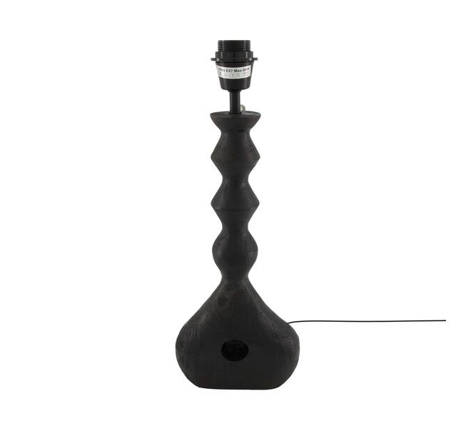Table lamp mango wood 18x7x47cm