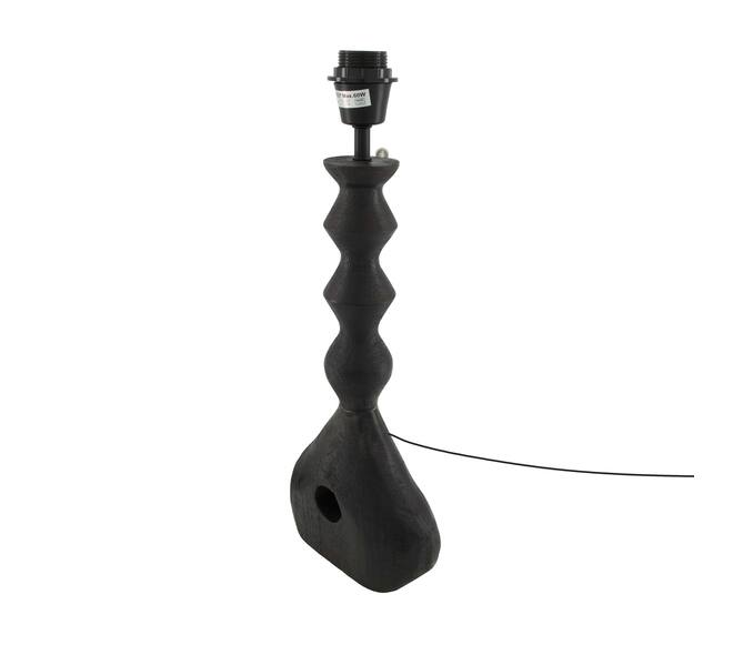 Table lamp mango wood 18x7x47cm