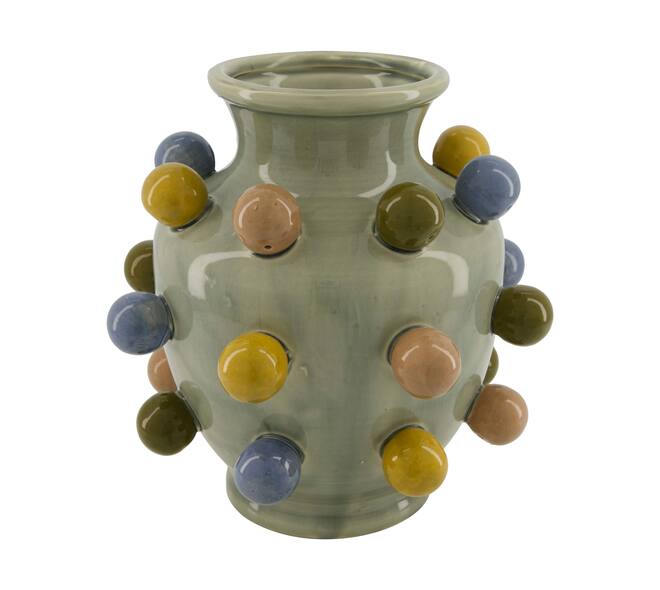 Vase ceramic 25.5x25.5x26cm