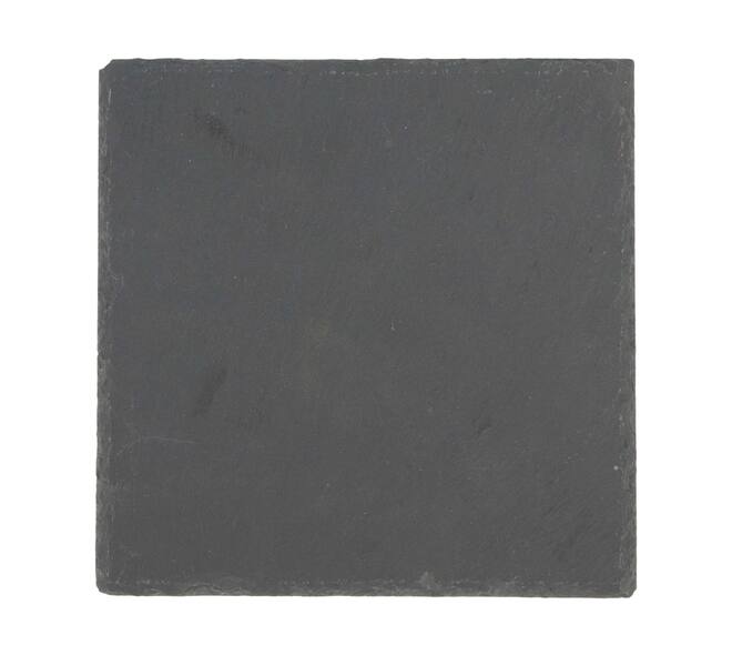 Plate square slate 14x14x0.5cm
