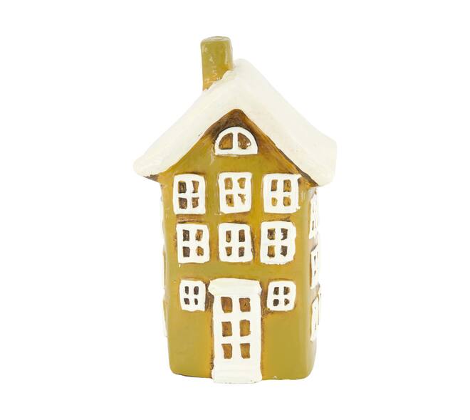 House ceramic 12x8x20cm - Green