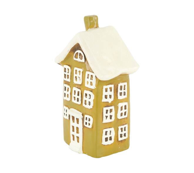 House ceramic 12x8x20cm - Green