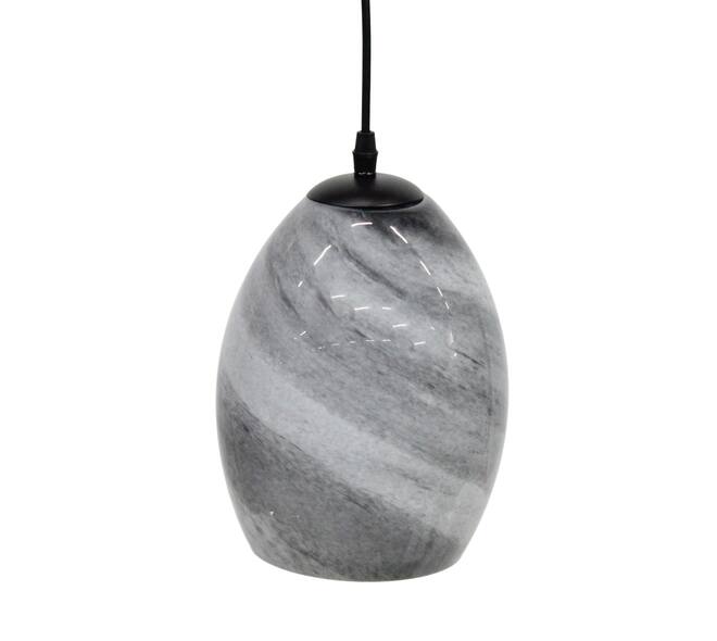 Ceiling light oval glass 17x17x134.5cm