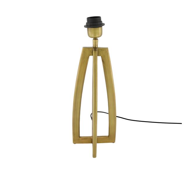 Table lamp aluminium 15x15x44cm