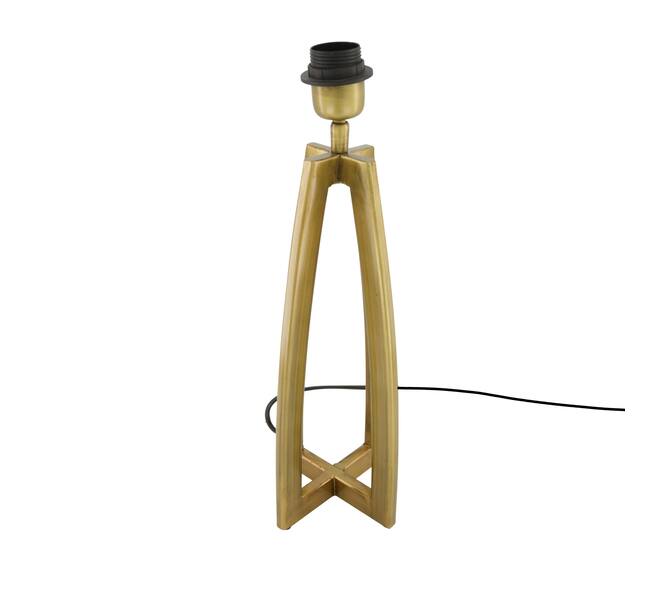 Table lamp aluminium 15x15x44cm