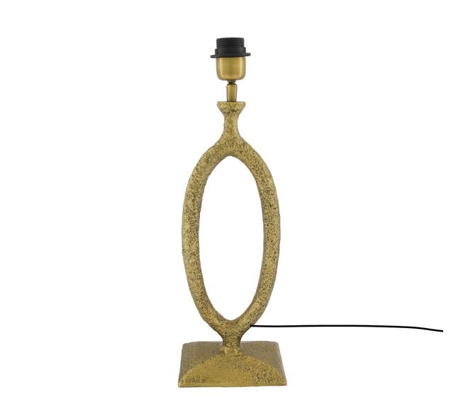 Table lamp aluminium 19x12x55cm