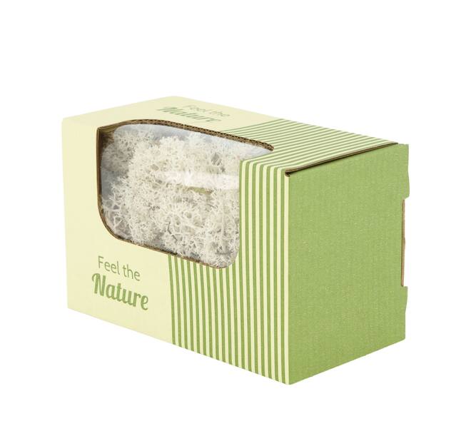Moss reindeer 50gr nature 14x8x10cm  - Multi