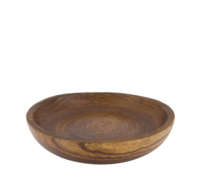 Bowl round paulownia wood 45x45x9cm