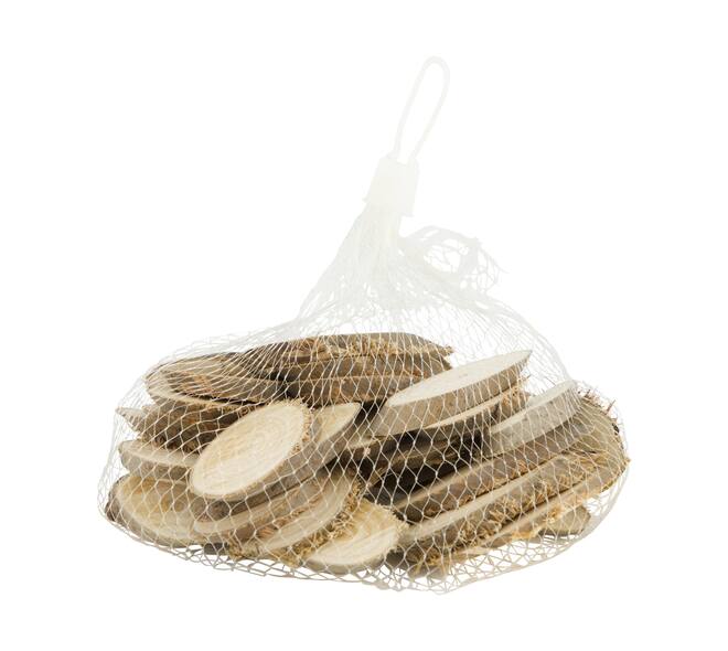Slice 200gr birch 12x12x5cm - Natural