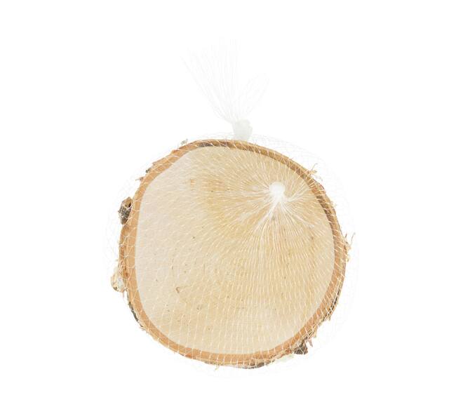 Slice 200gr birch 12x12x6cm