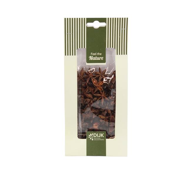 Star anise nature 10x5x22cm 50gr - Natural