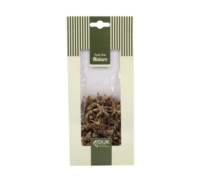 Star anise nature 10x2x22cm 50gr