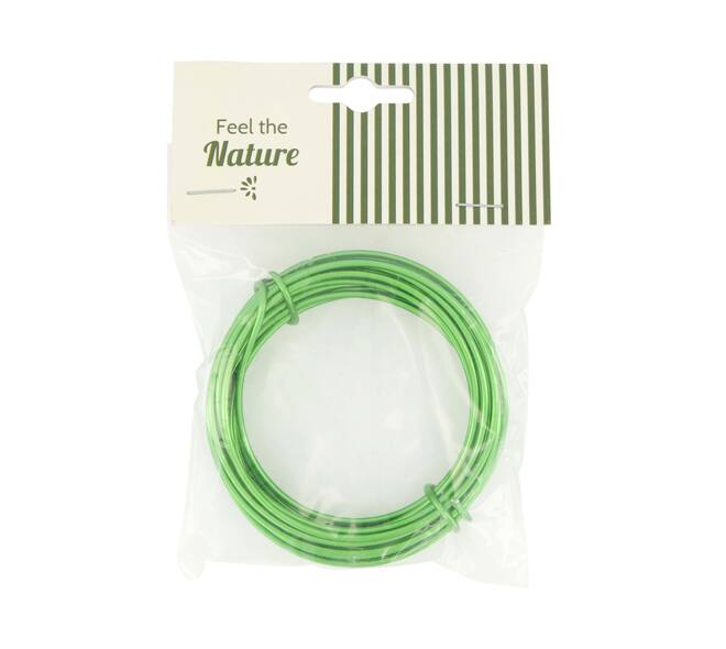Wire 2mm 5m aluminium 10x2x16cm