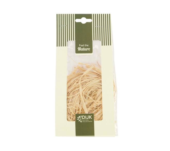 Raffia 30gr nature 10x4x21cm