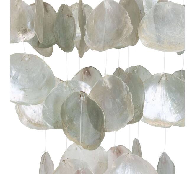 Mobile capiz 28x28x70cm