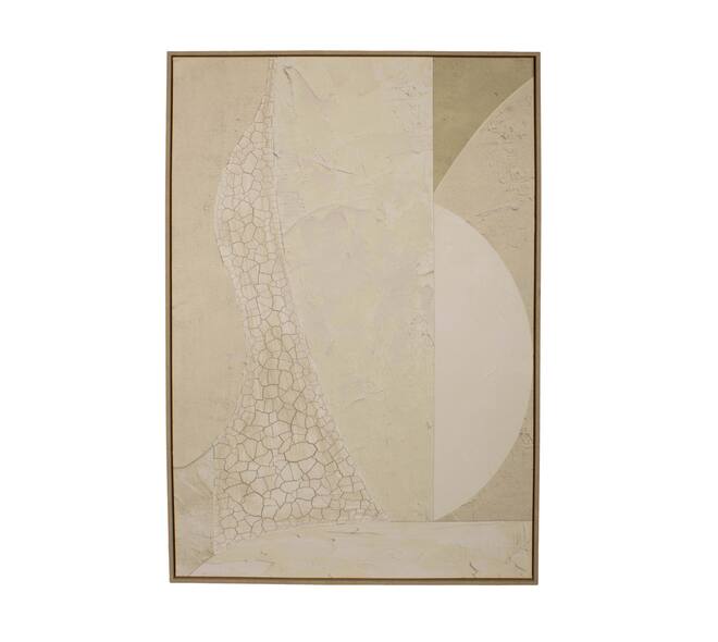 Wall art canvas with frame 77.6x4.3x117.6cm