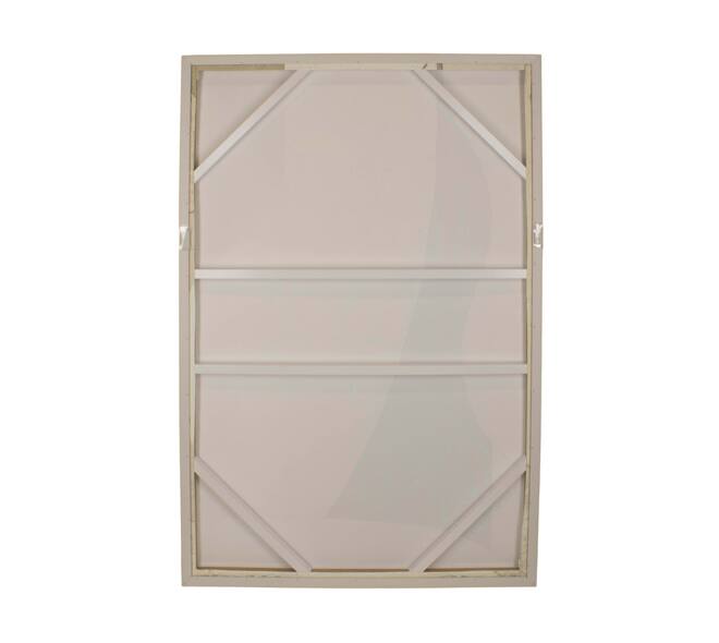 Wall art canvas with frame 77.6x4.3x117.6cm