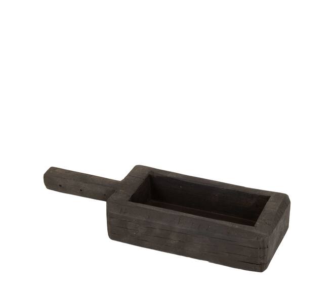 Tray reclaimed wood vintage 28x10x5cm