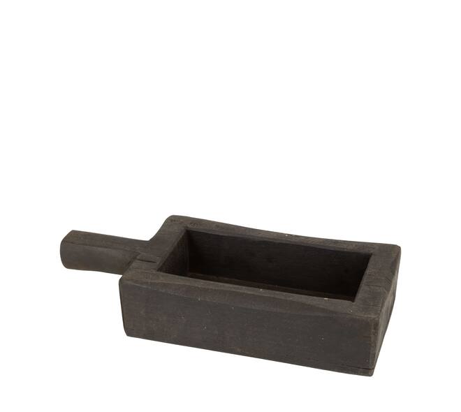 Tray reclaimed wood vintage 32x14x7cm