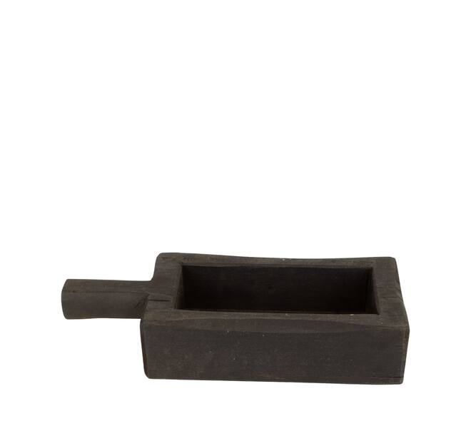 Tray reclaimed wood vintage 32x14x7cm