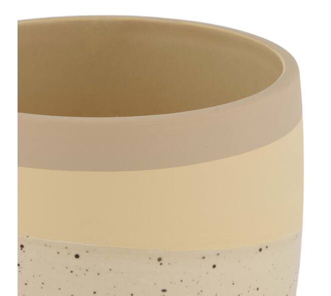 Planter round ceramic 13.2x13.2x12cm