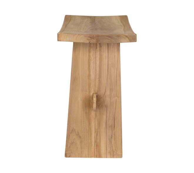 Stool teak wood 49x29x50cm