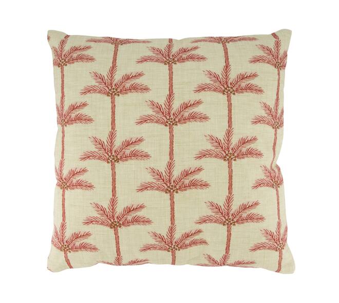 Cushion palm tree cotton 45x45x8cm
