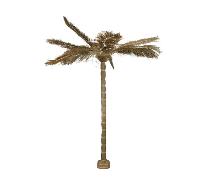 Palm tree grass on feet 220x220x260cm - Natural