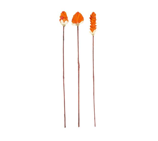 Flower corn on stick 6x7x78cm A/3