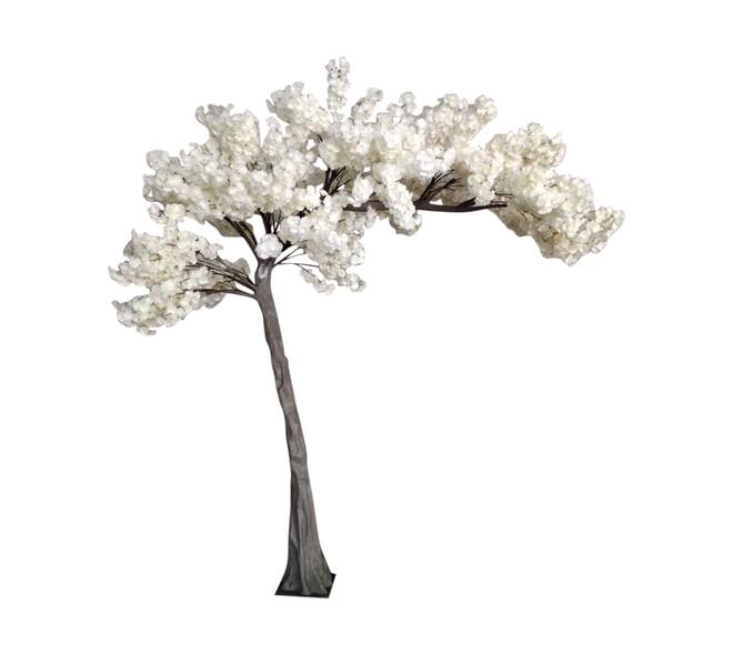 Tree cherry blossom artificial 270x160x320cm KD - White