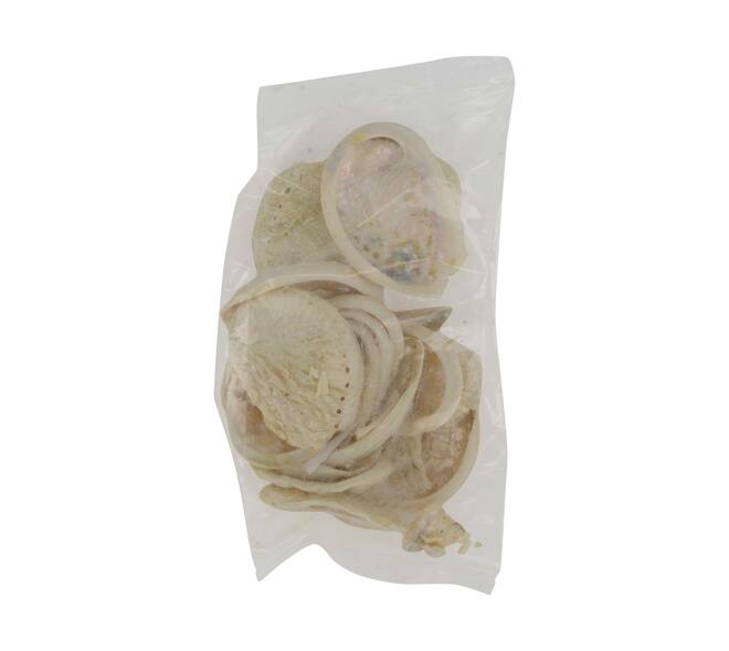 Shell abalone mini nature 21x10x3cm 200gr - Cream