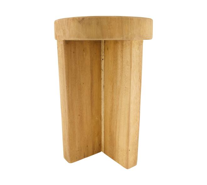Stool teak wood 30x30x45cm