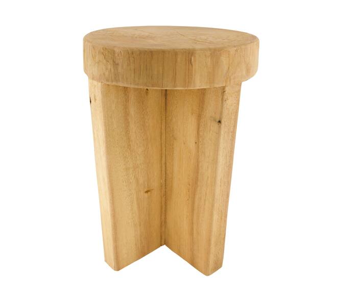 Stool teak wood 30x30x45cm