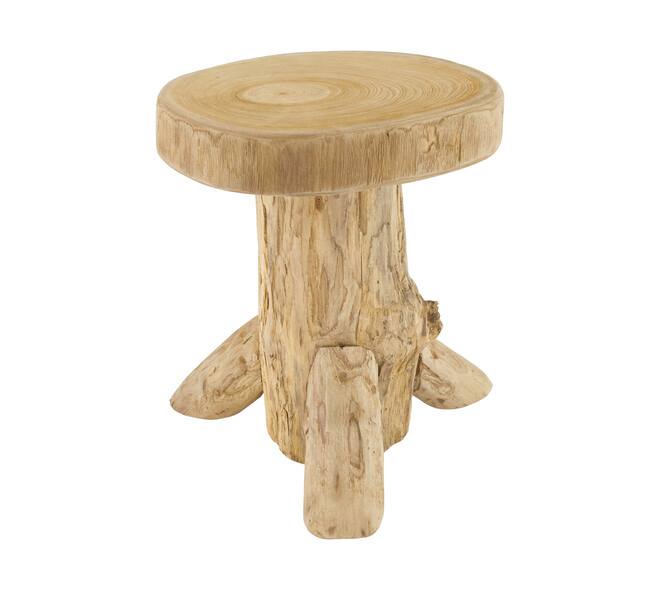 Stool teak wood 30x30x30cm