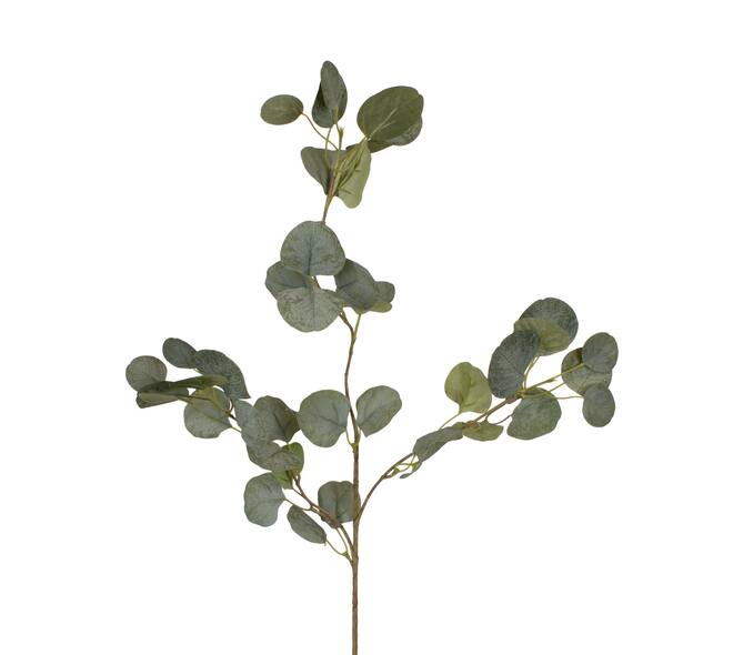 Branch eucalyptus artificial 85x30x5cm - Green
