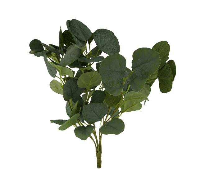 Branch eucalyptus artificial 40x35x5cm - Green