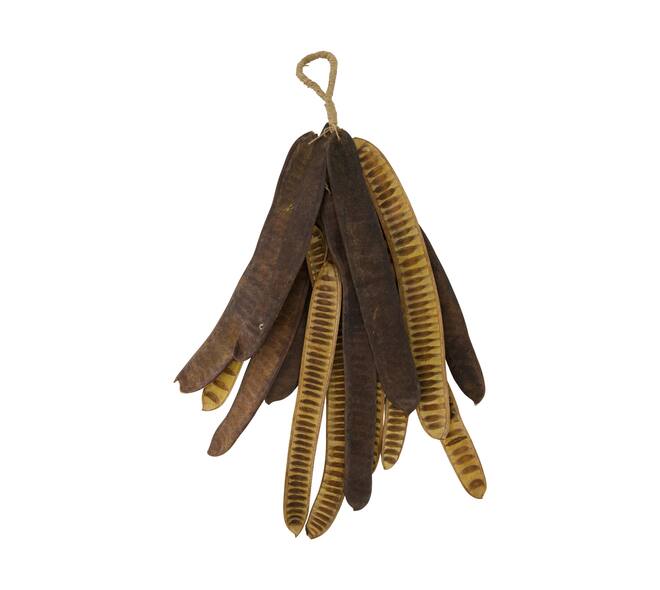 Hanger step fruit nature 75x17x8cm 14pc - Natural
