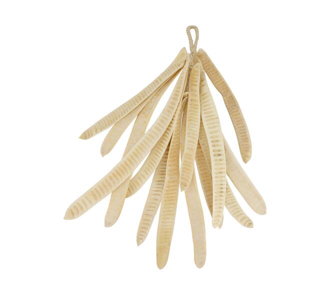 Hanger step fruit nature 75x17x8cm - Cream