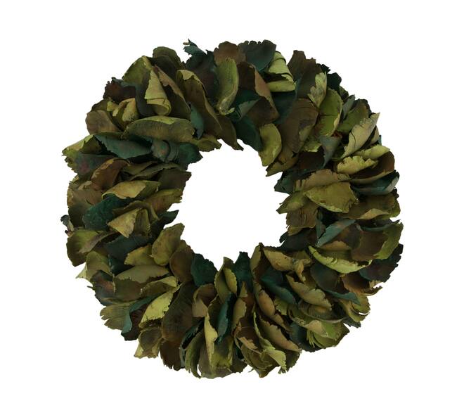 Wreath palm petal nature 37x37x8cm