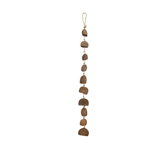 Garland palm pod nature 100x10x5cm - Natural