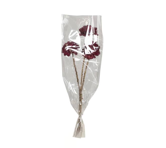 Flower sola dahlia coco 55x10x10cm 3pc - Purple