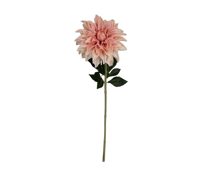 Branch dahlia artificial 73x20x20cm - Orange