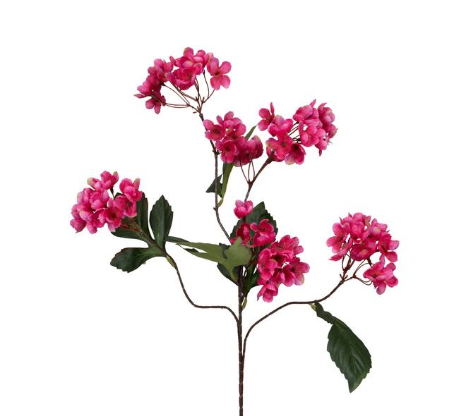Branch cherry blossom artificial 73x27x16cm - Pink