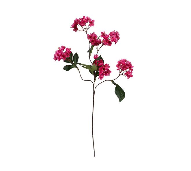 Branch cherry blossom artificial 73x27x16cm - Pink